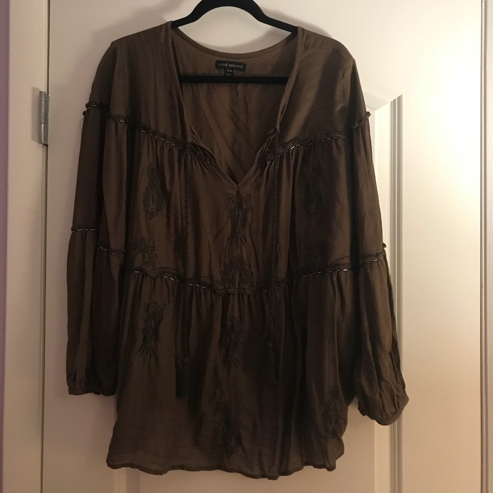 Lane Bryant boho top